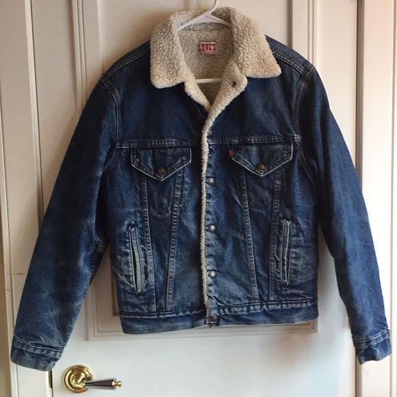 Levi's Other - Vintage Levi’s Sherpa Denim Jacket